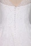 2024 vestido de novia nuevo vestido de bola de correas espaguetis palabra de longitud de encaje cremallera de la espalda