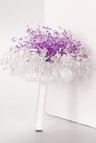Ramo de la boda populares Violeta boda de la novia de dama de honor que sostiene las flores noble y elegante (20 * 21cm XT-3127)