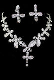 Hermosa aleación con Jewelry Rhinestone señoras Sets # XL004