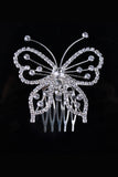 Gorgeous aro de aleación con diamantes de imitación boda nupcial tiara Bf020