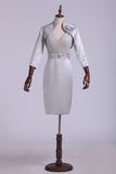 2024 Colección cuello en V Madre de los vestidos de novia