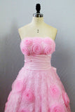 2022 encantadores de la boda vestidos de una línea vestidos de bola del vestido del rosa