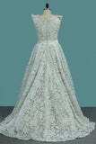 2024 Lace Scoop Asymmetrical Prom Dresses una línea de cremallera hasta